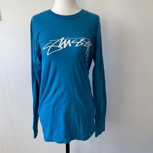 Small Blue Stussy Long Sleeve